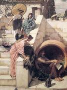 John William Waterhouse Diogenes Germany oil painting artist